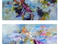 Blue-Beach-I-II-24x24-each-acrylic-on-canvas