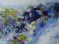 Canyon Spring I 30x30 acylic on canvas