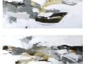 Fog-Cove-I-and-II-36x36-each-acrylic-on-canvas