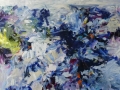 Rain Creek I 30x30 acrylic on canvas